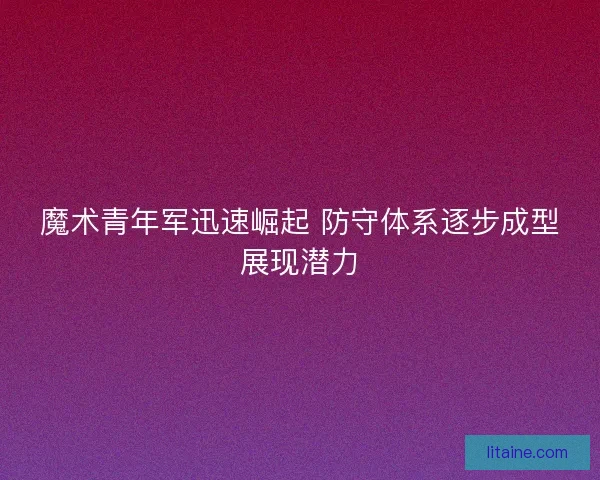 魔术青年军迅速崛起 防守体系逐步成型展现潜力